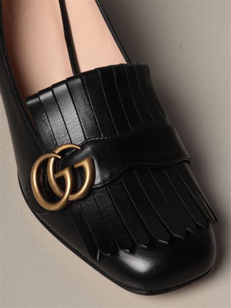 zapato gucci mujer negro|zapatos novia Gucci.